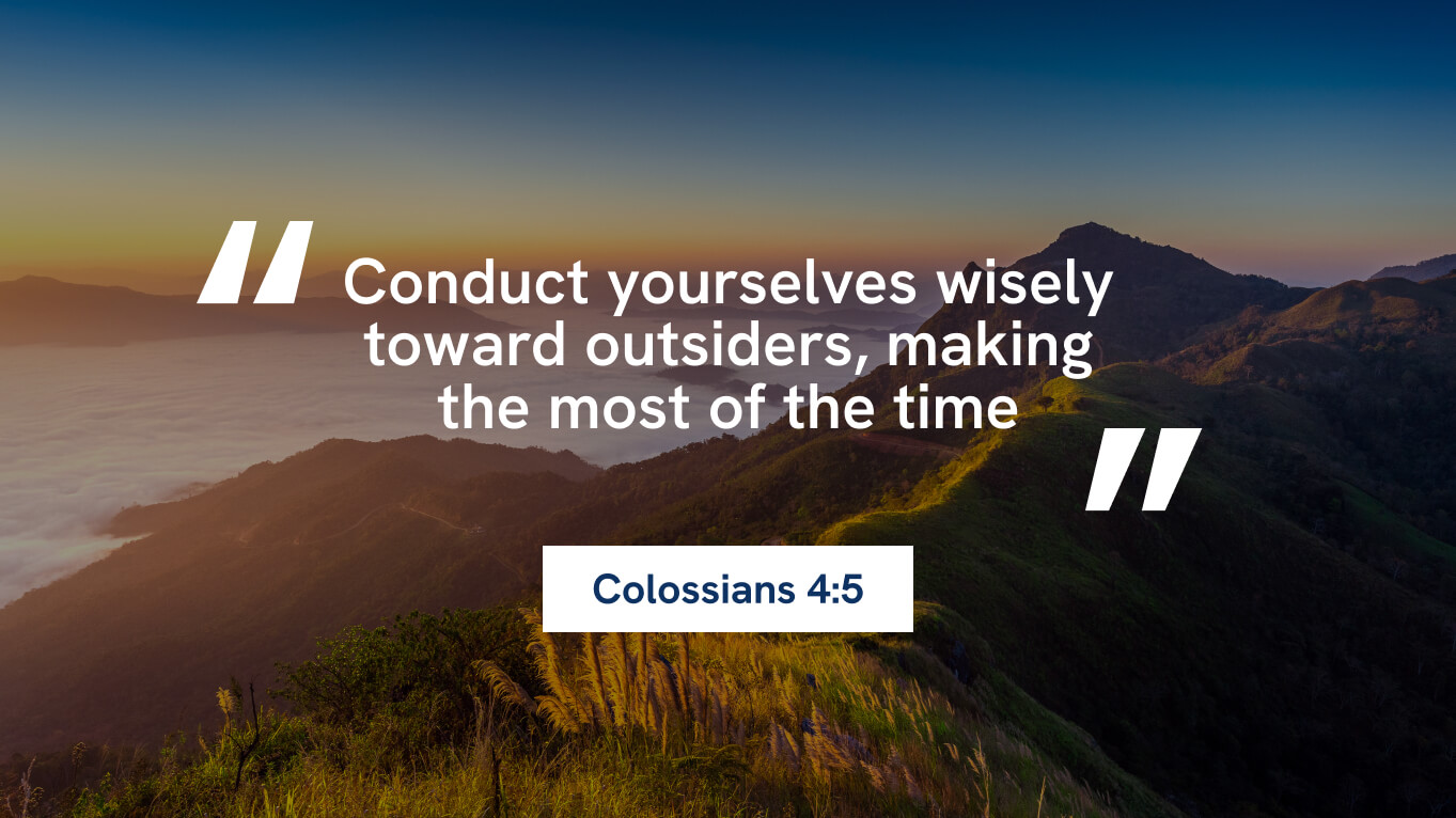 Colossians 4:5